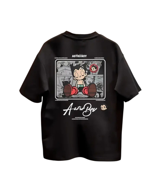 Black Graphic Tee (Astroboy)