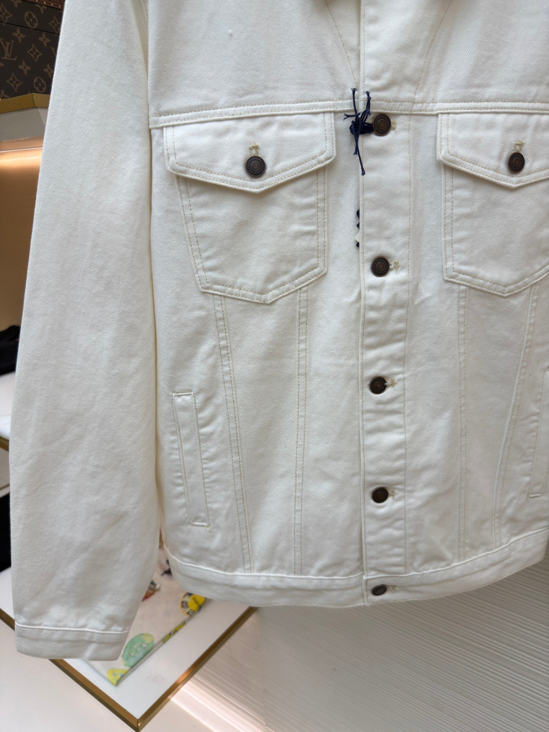 Prada Collared Denim Jacket