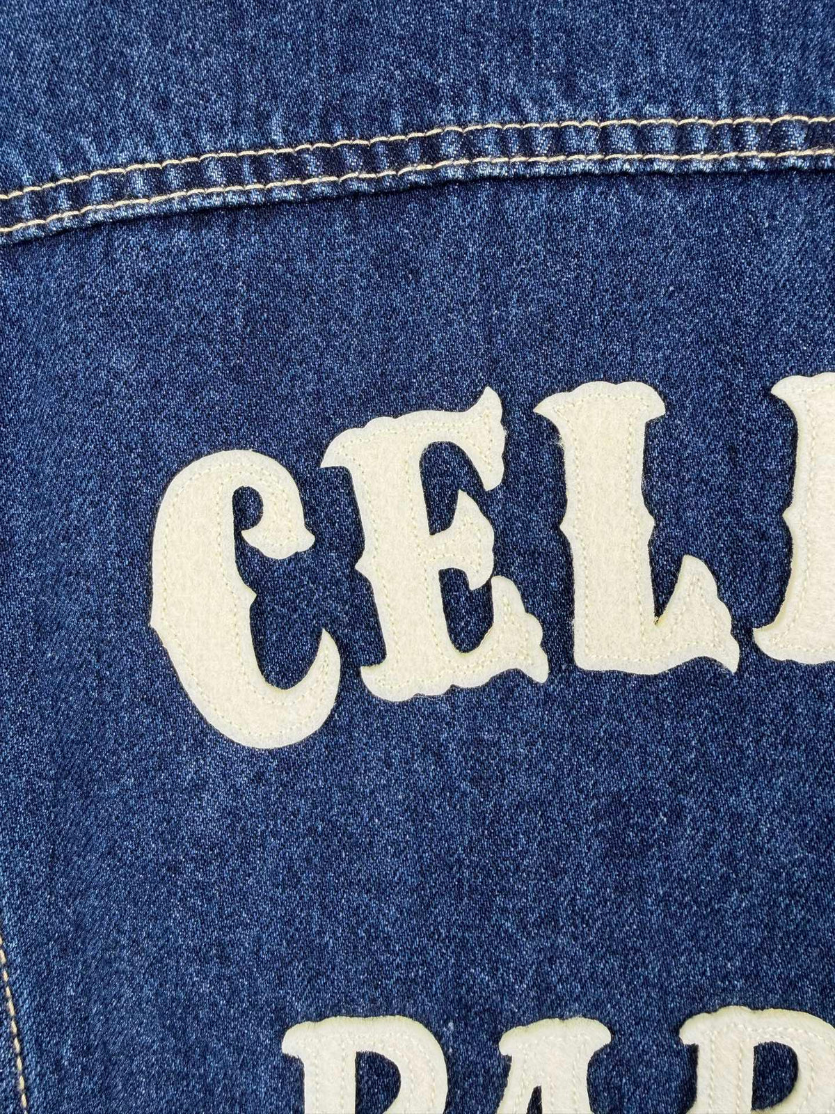 Celine Indigo Washed Denim Jacket