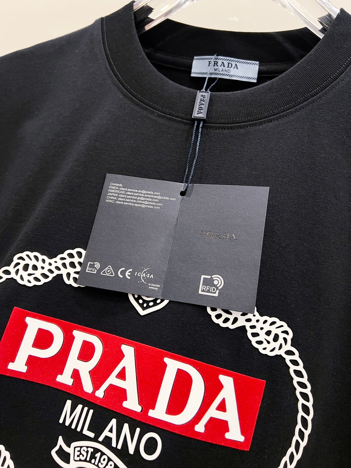 Prada Silicone T-Shirt