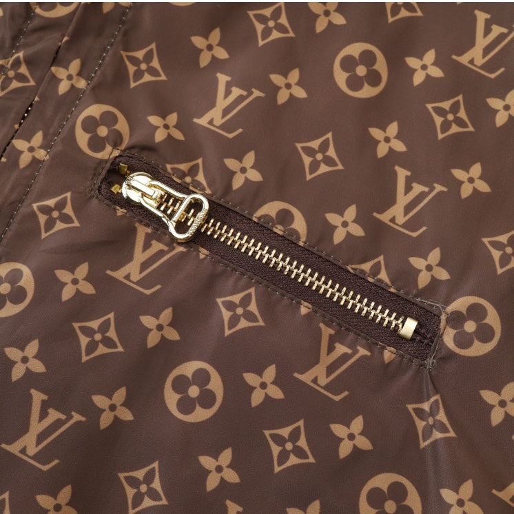 Louis Vuitton Newspaper Print Reversible Jacket