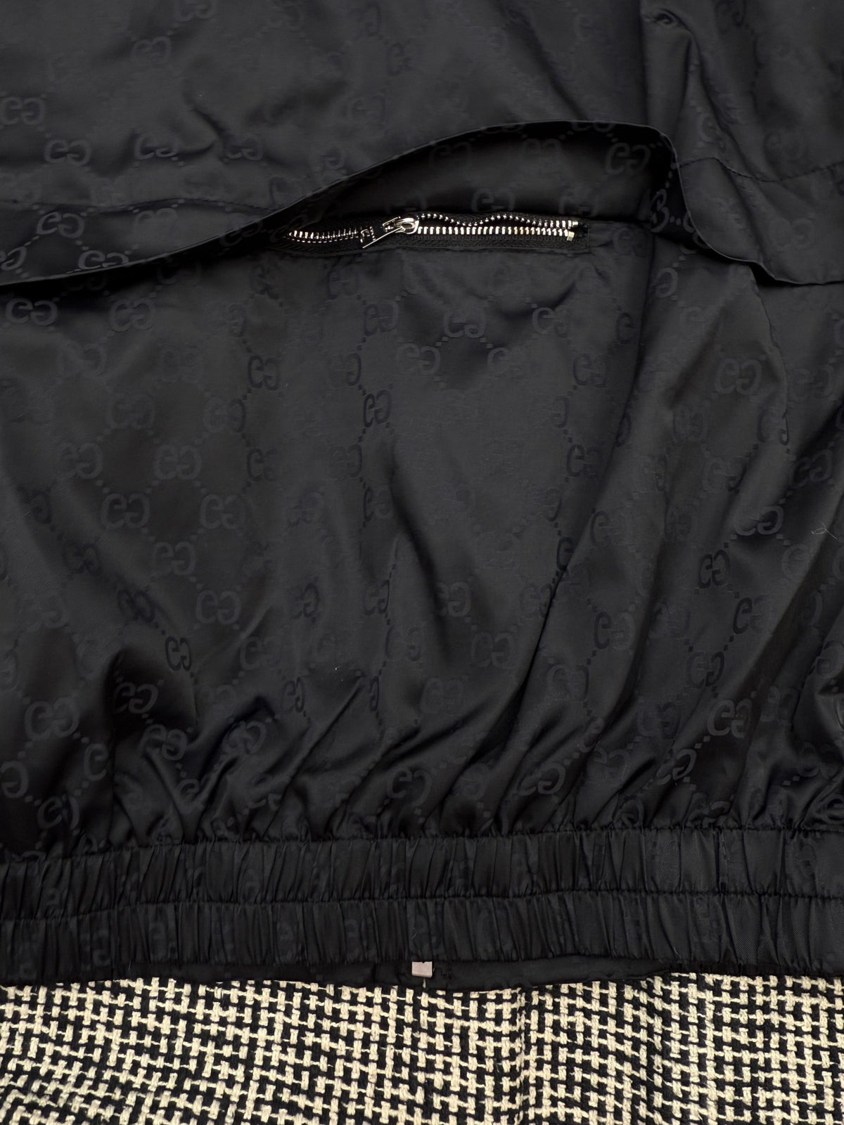 Gucci All-over Print Trench Coat/Jacket