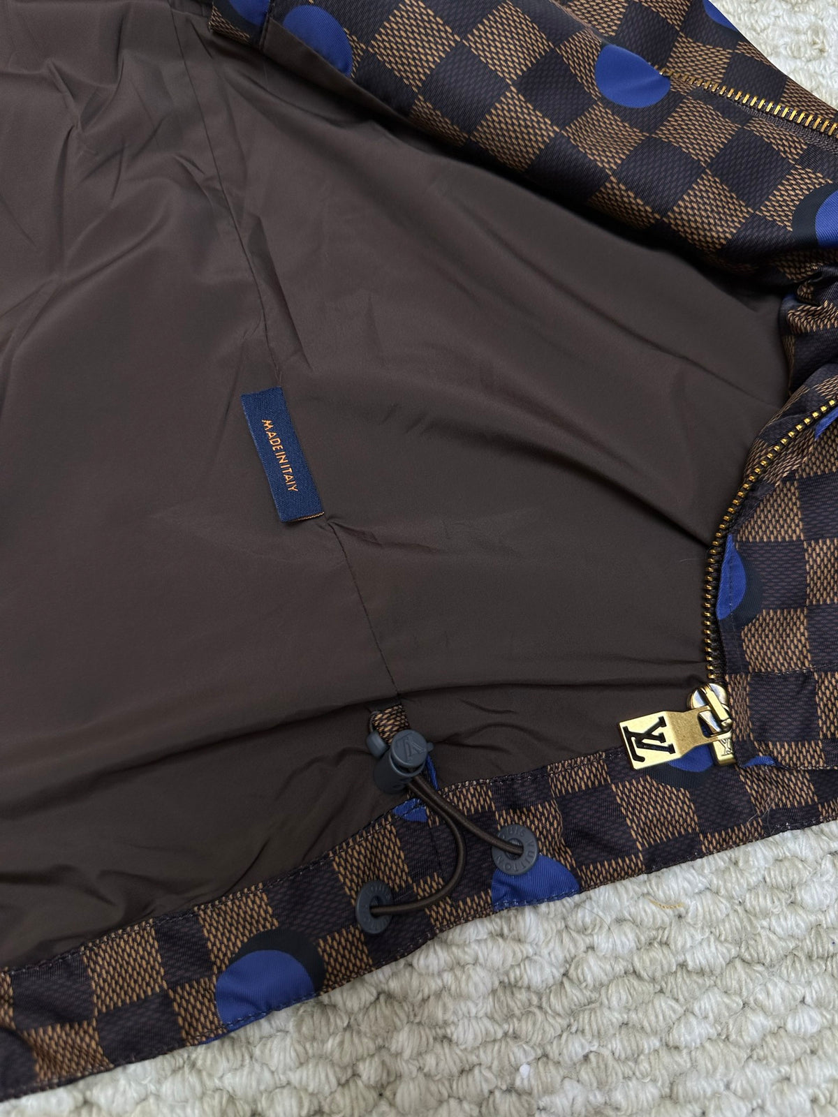 LV Polka Dot Windbreaker Jacket