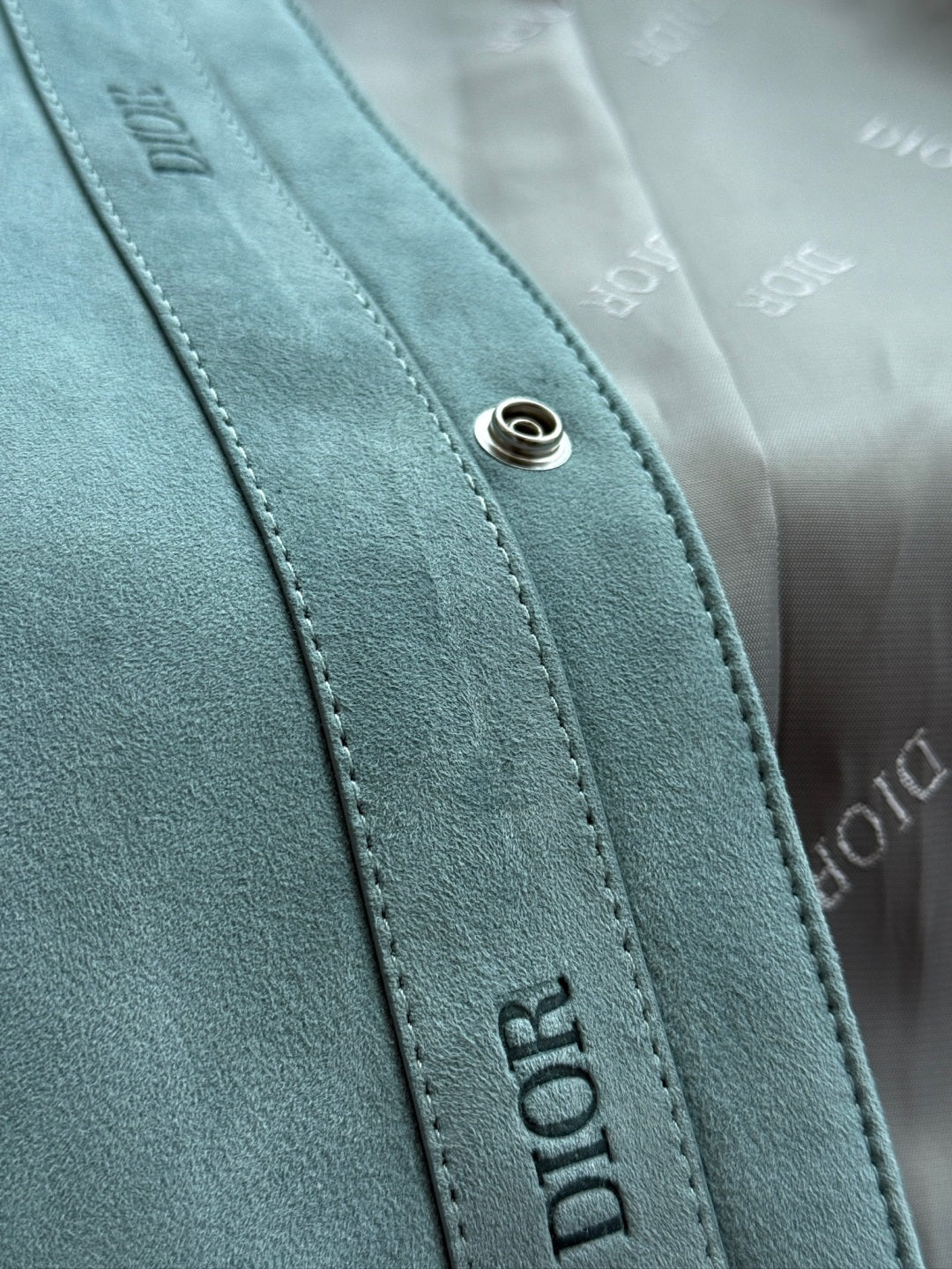 Men Dior Misty Blue Jacket