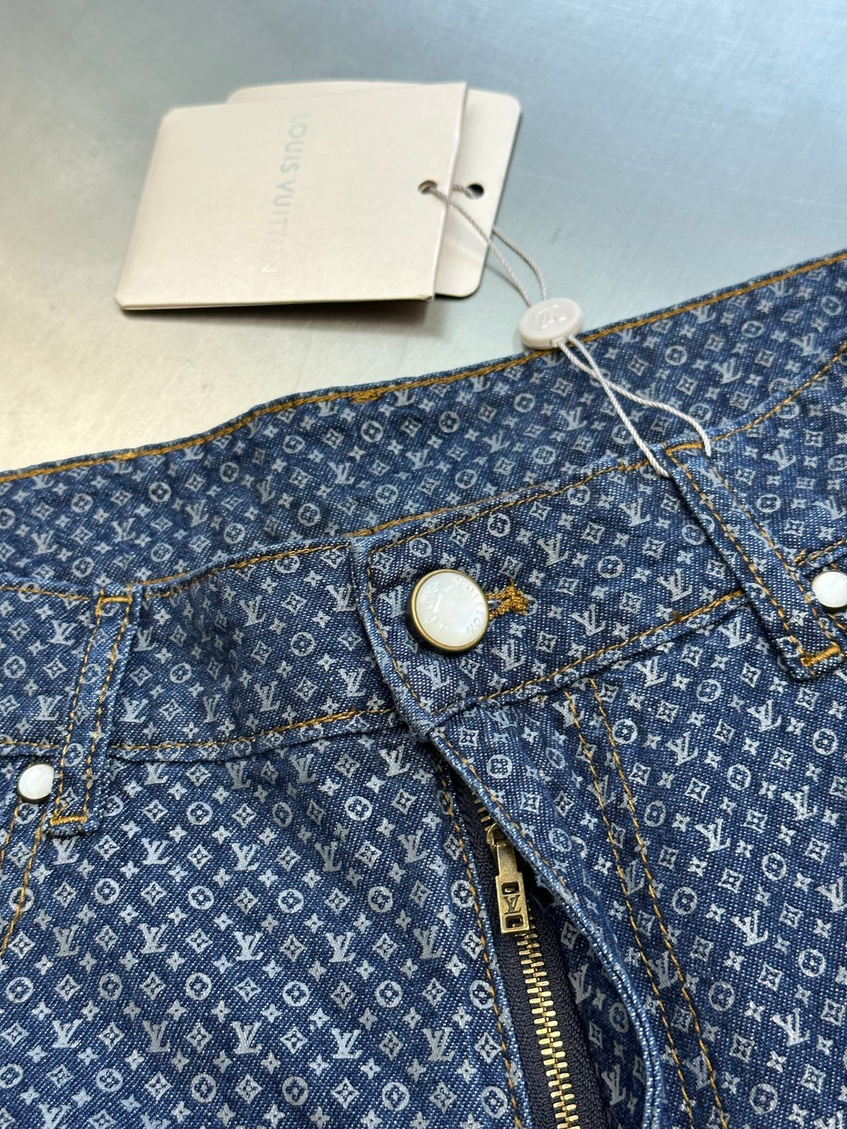 LV Reflective Nanogram Shorts