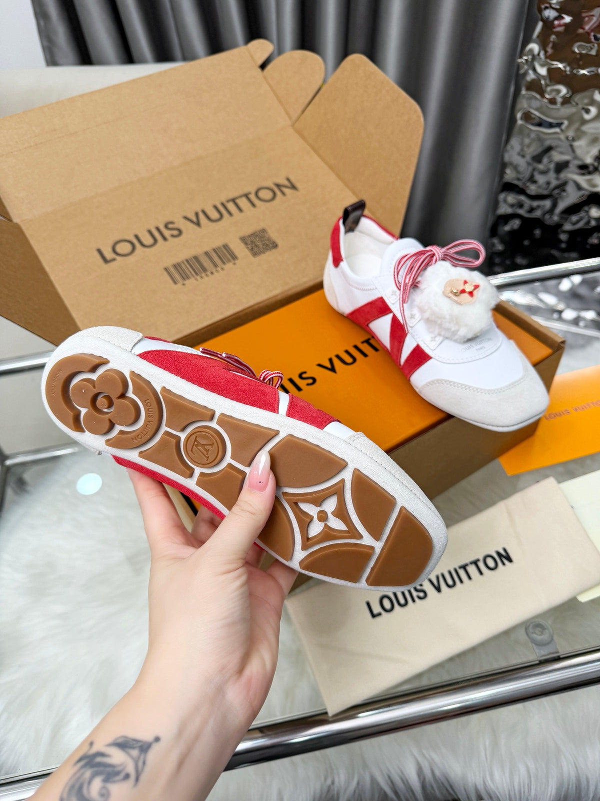 LV Sneakerina Ballet Flats