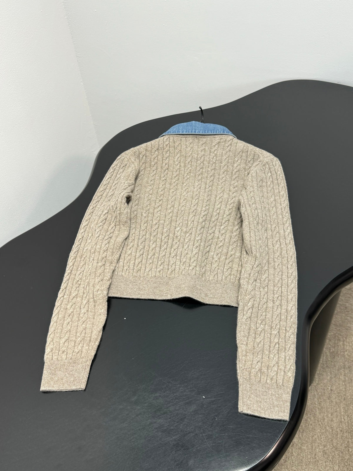 Miu Miu 2 Piece Cashmere Long Sleeve Cardigan Women's