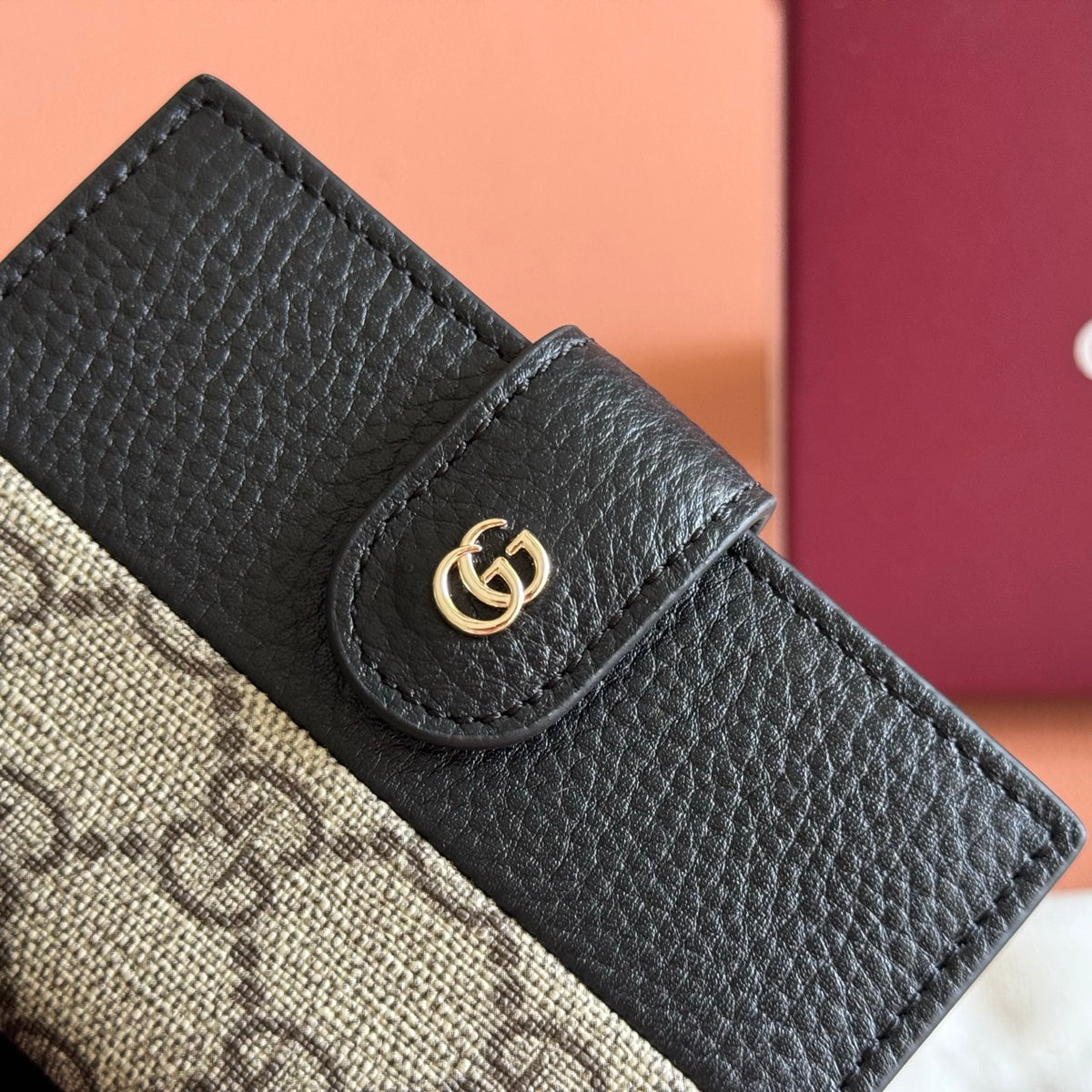 Gucci 2 Tone Card Holder