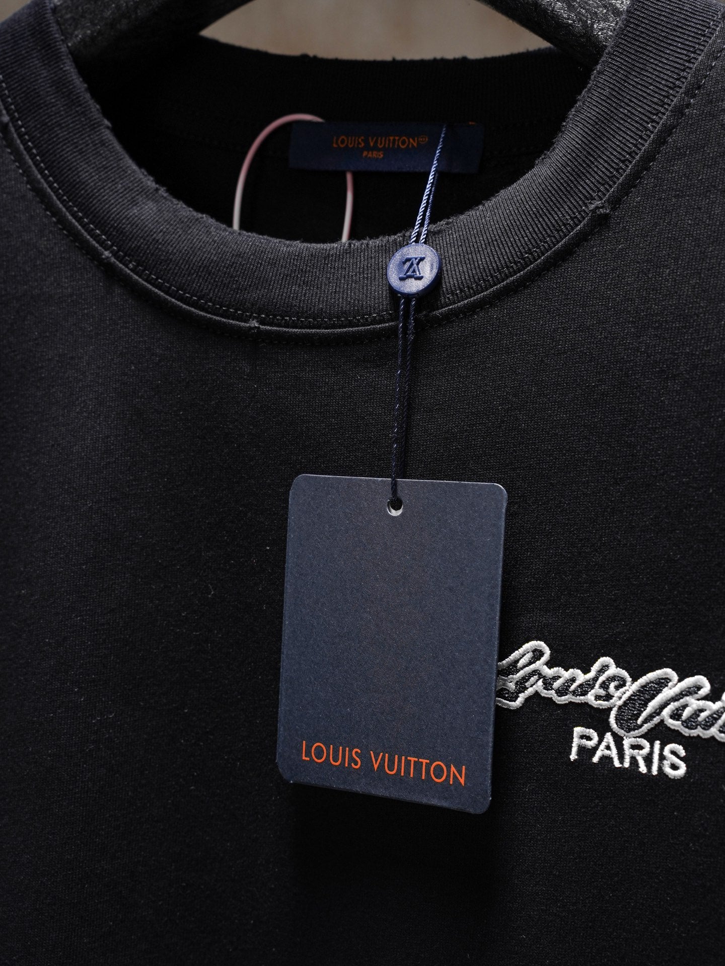 LV Applique Embroidered T-Shirt