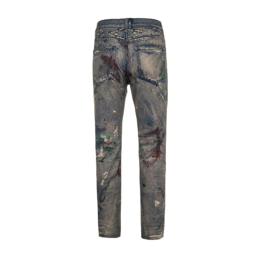 Acne Graffiti Distress Jeans