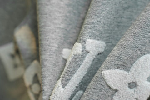 LV Terry Cloth Embroidered Cloud shorts