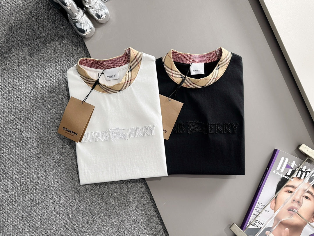Burberry Embriodered T shirt Unisex