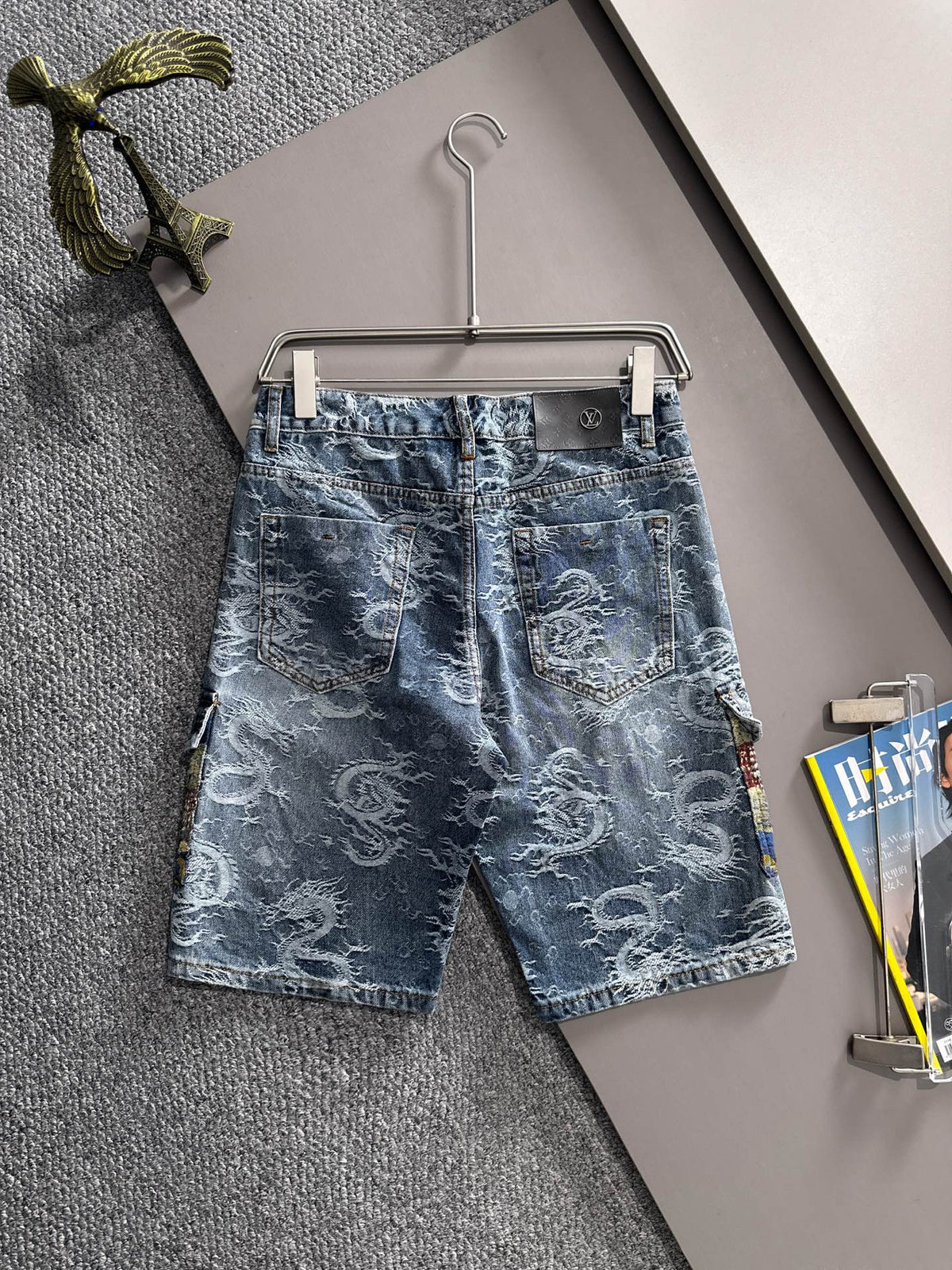 LV Denim Shorts