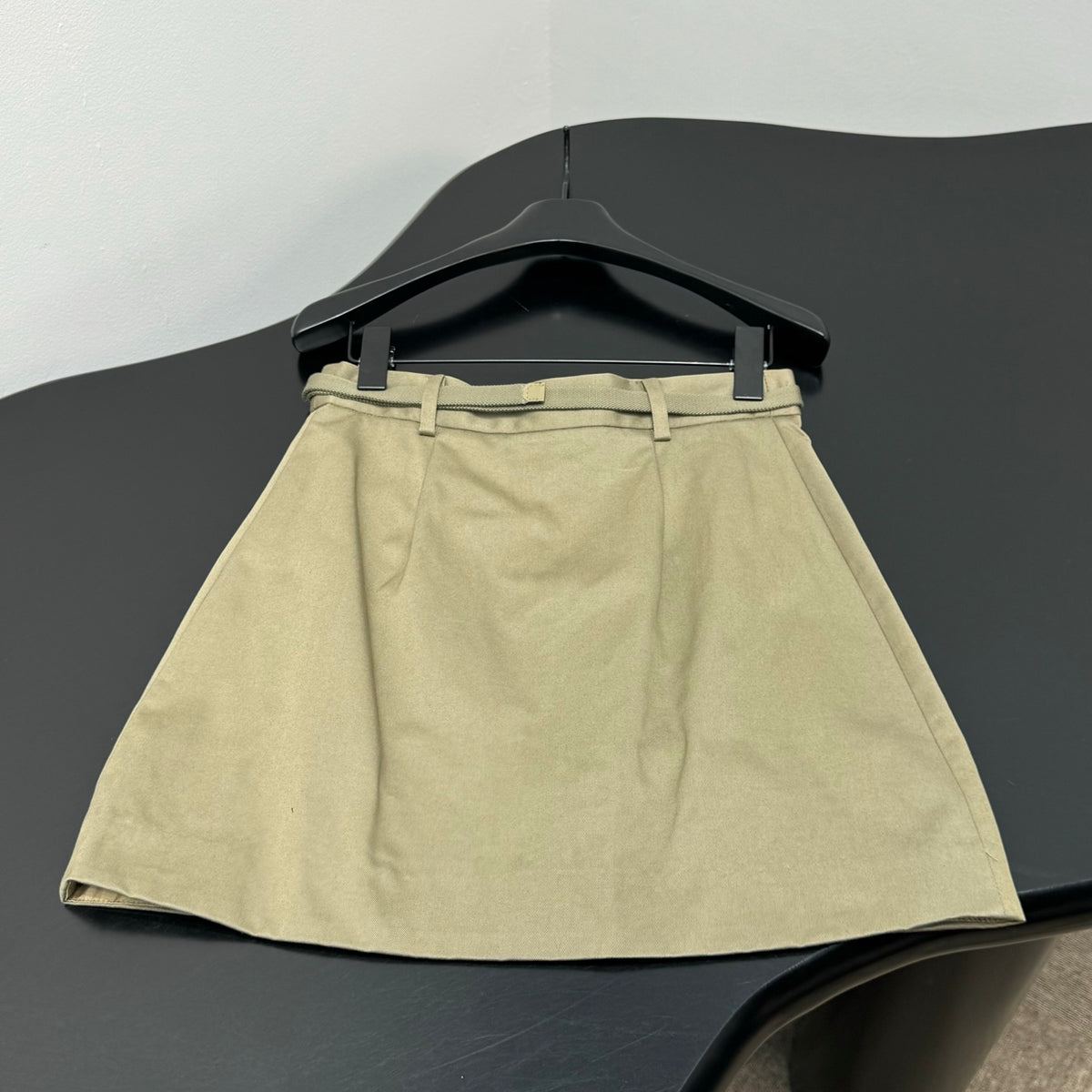 Prada Military Green Workwear Skirt