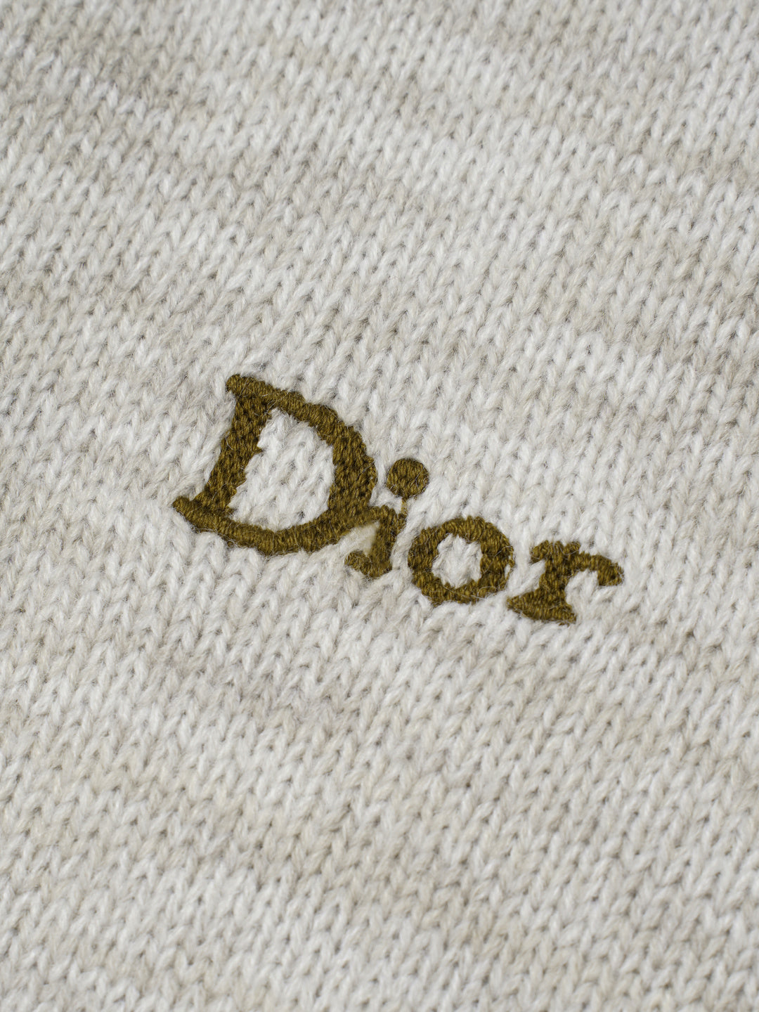 Dior Snow Embroidered Long-Sleeve Sweater