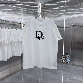 Dior Embossed Crew Neck T-Shirt