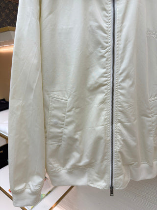 Burberry Embroidered Glenfields Harrington Coat