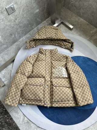 Gucci x NF Down Jacket W/ Detachable Hood