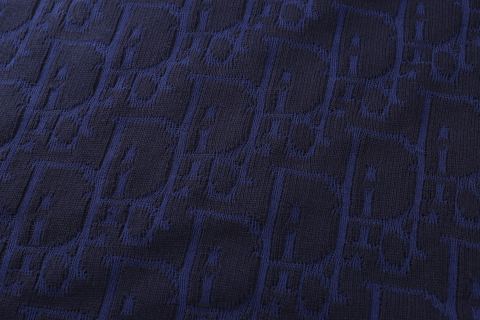 Dior Oblique All-Over Jacquard Crew Neck Sweater