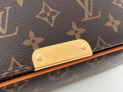 LV Floral Messenger Bag