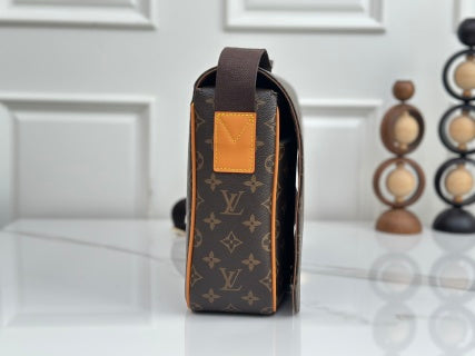 LV Floral Messenger Bag