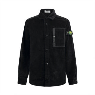 Stone Island Badge Chest Pocket Shirt Jacket