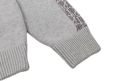 Dior Jacquard Ribbon Crew Neck Sweater
