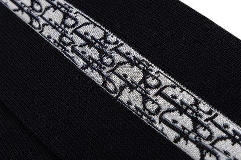 Dior Jacquard Ribbon Crew Neck Sweater