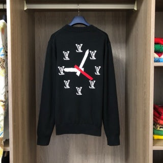 LV Clock Wool Sweater
