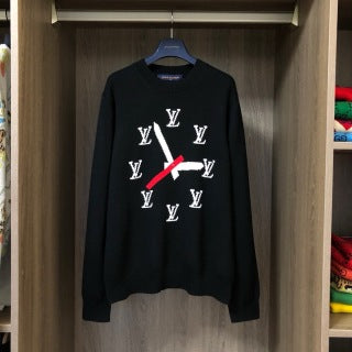 LV Clock Wool Sweater