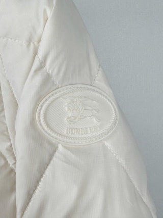 Burberry Paid Quilted Down Jacket - Women's