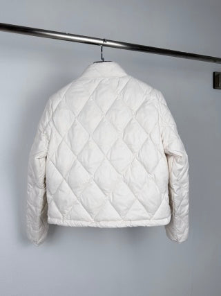 Burberry Paid Quilted Down Jacket - Women's