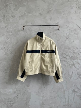 YSL Collar Zip-Up Jacket