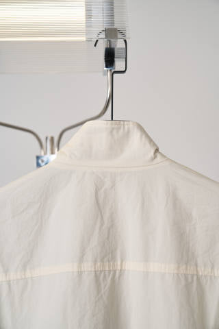 YSL Logo Embroidered Reversible Jacket Womens
