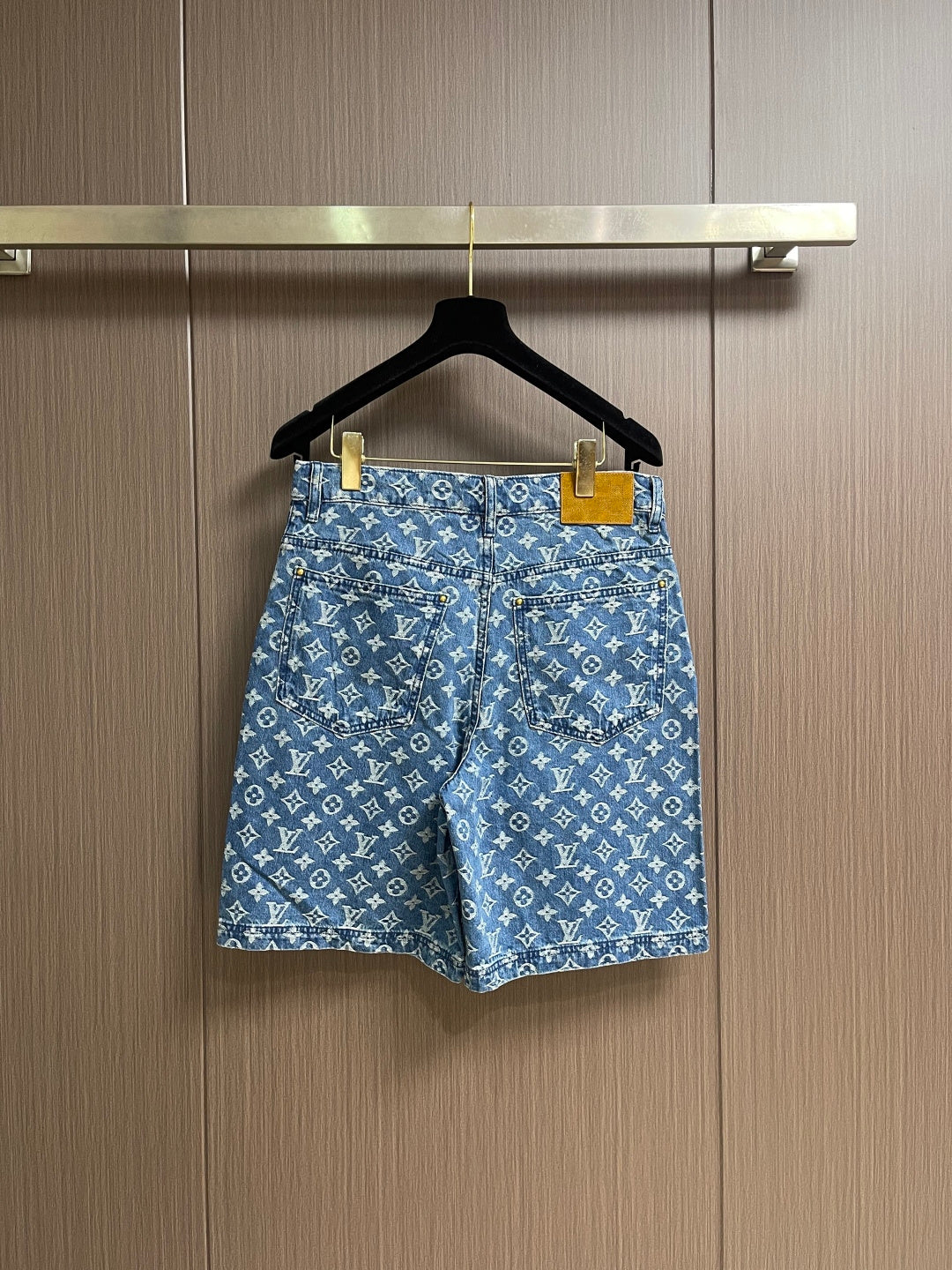 LV Monogram Denim Shorts