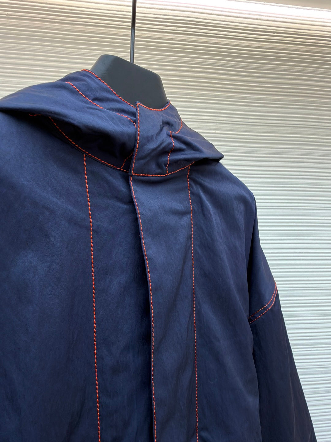 BOTTEGA VENETA Color-blocked Stitched Trench Coat