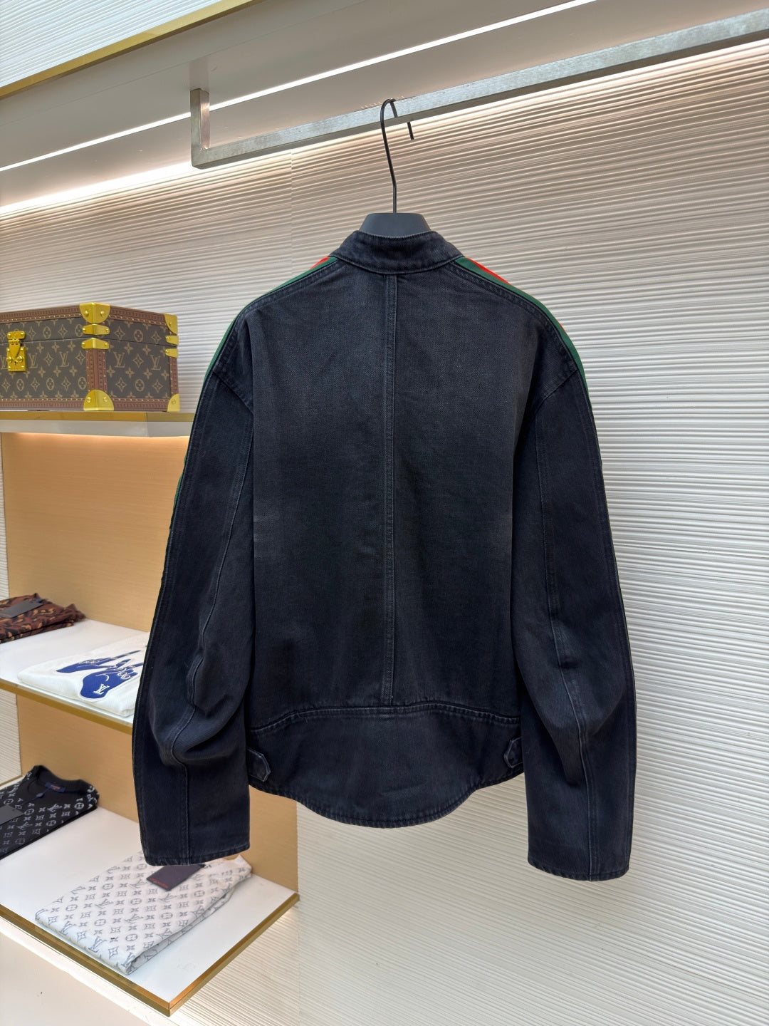 Gucci Denim Washed Denim Jacket