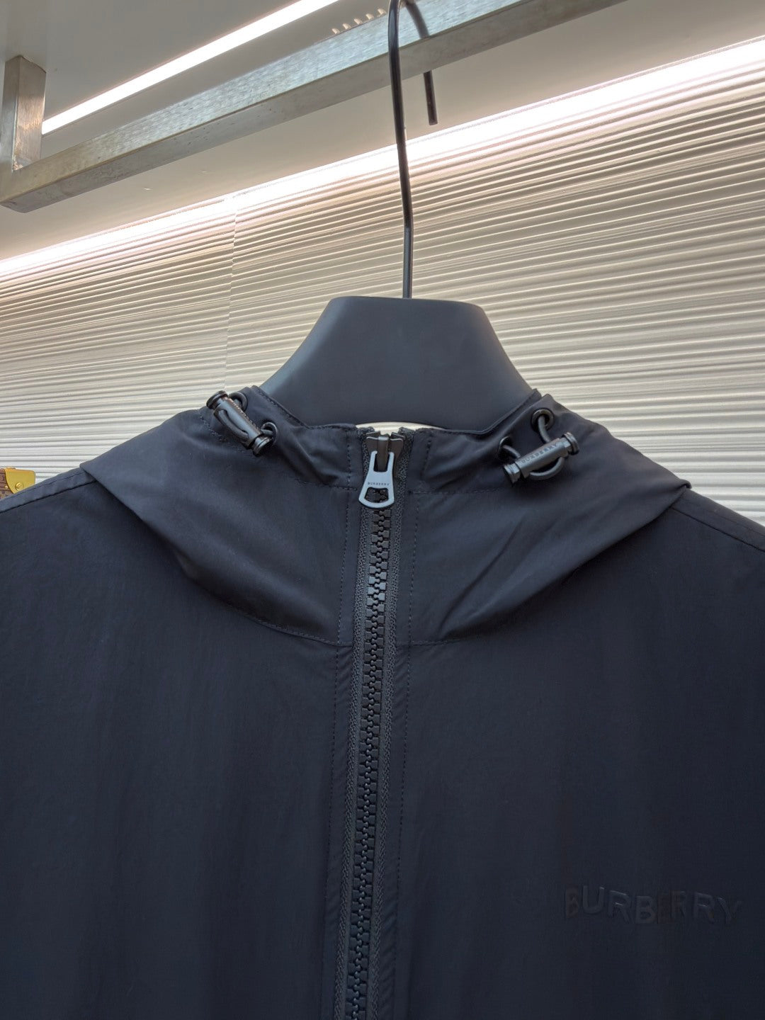 Burberry Hooded Striped Jacket