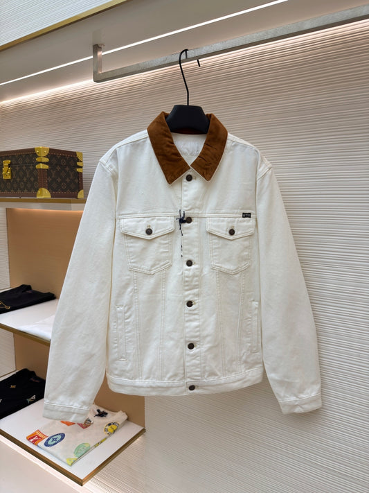 Prada Collared Denim Jacket