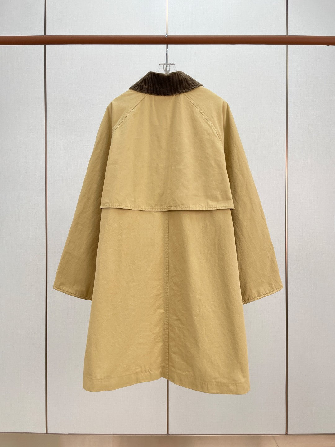The Row Corduroy Lapel Trench Coat - Women's