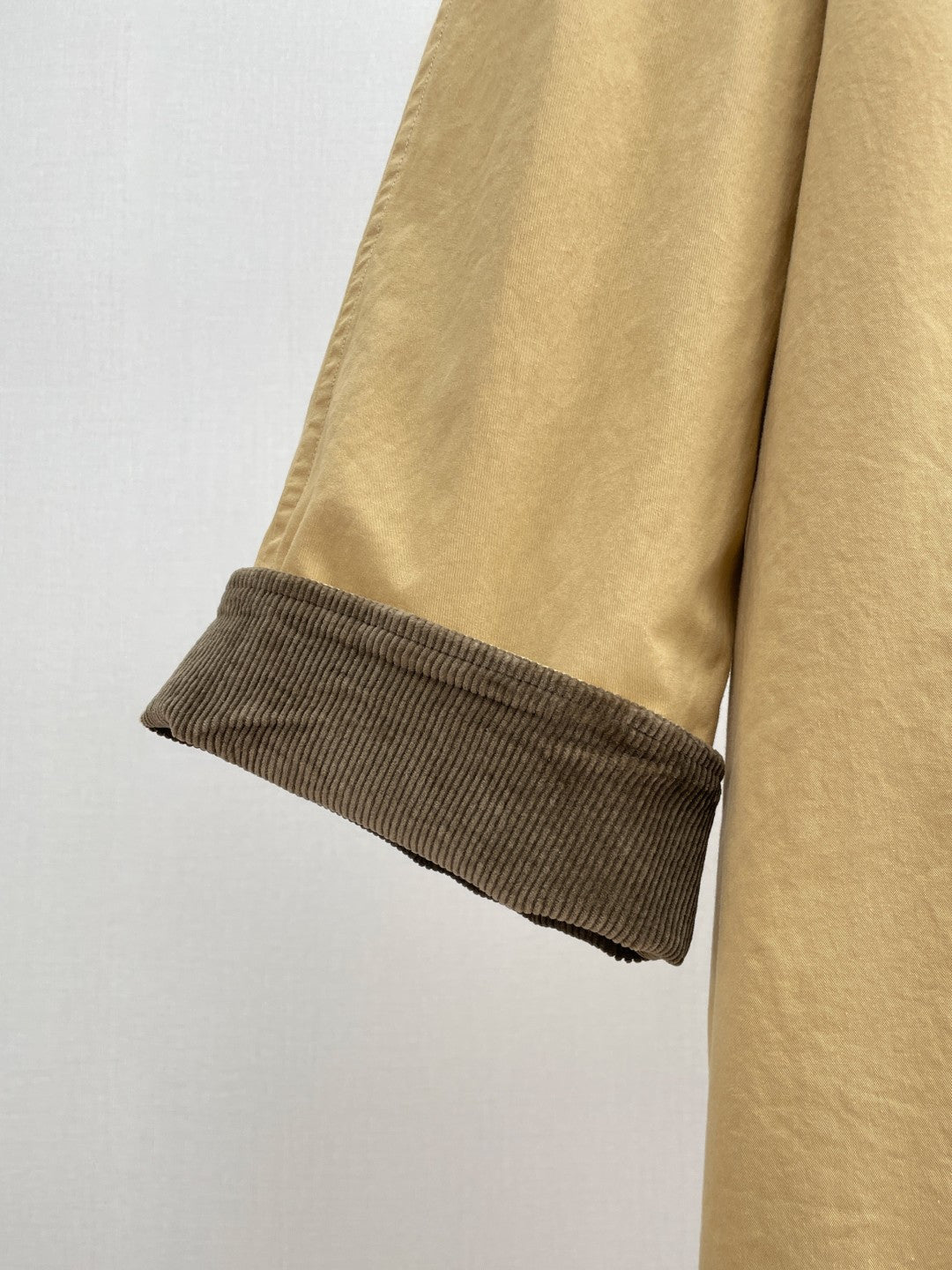 The Row Corduroy Lapel Trench Coat - Women's
