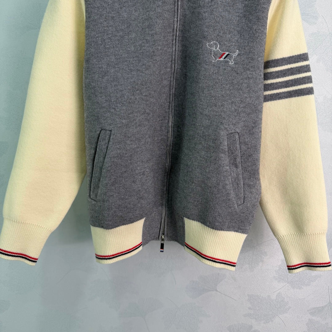 Thom Browne Zip-Up Sweater Women's