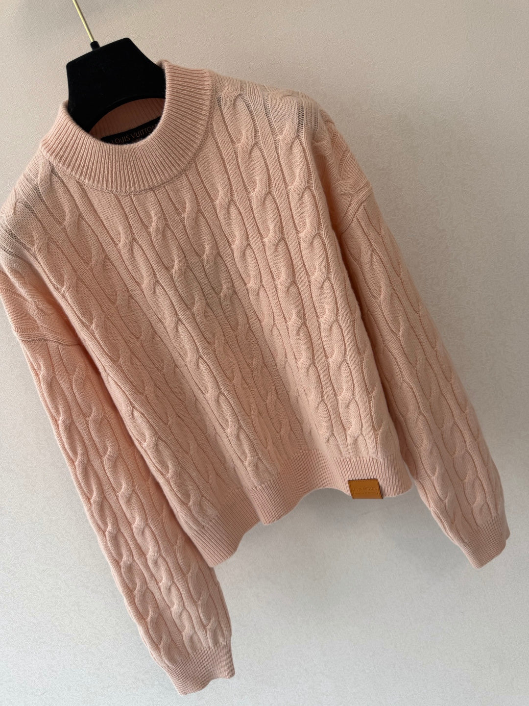 LV Crew Neck Long Sleeve Sweater - Women's