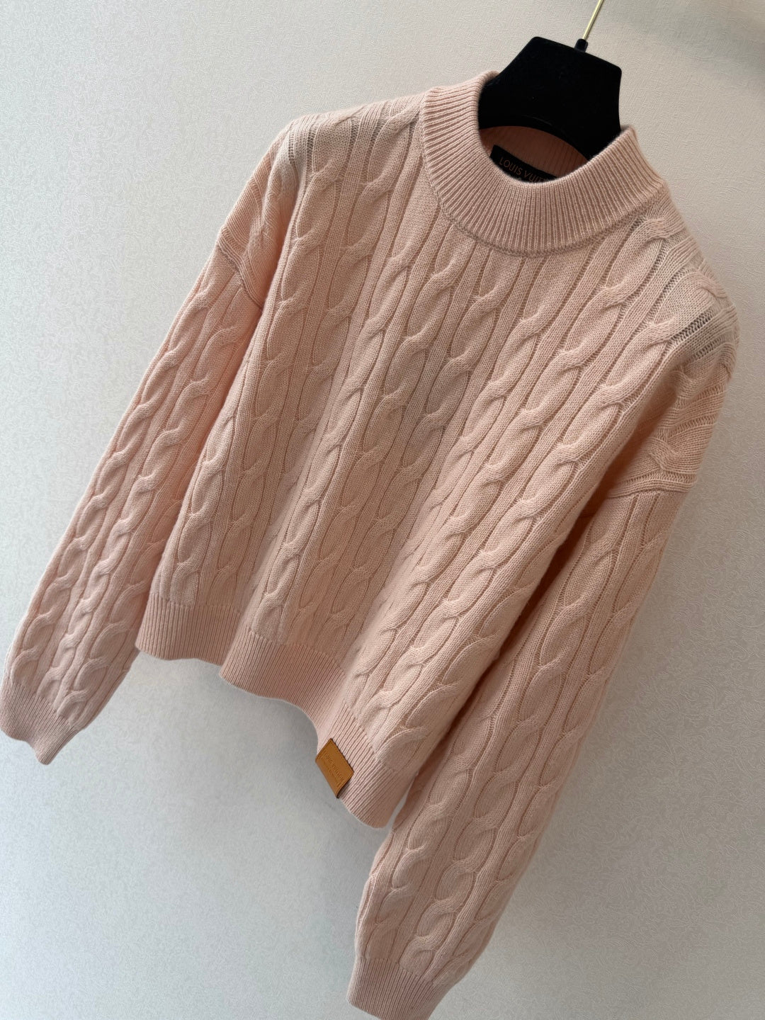 LV Crew Neck Long Sleeve Sweater - Women's