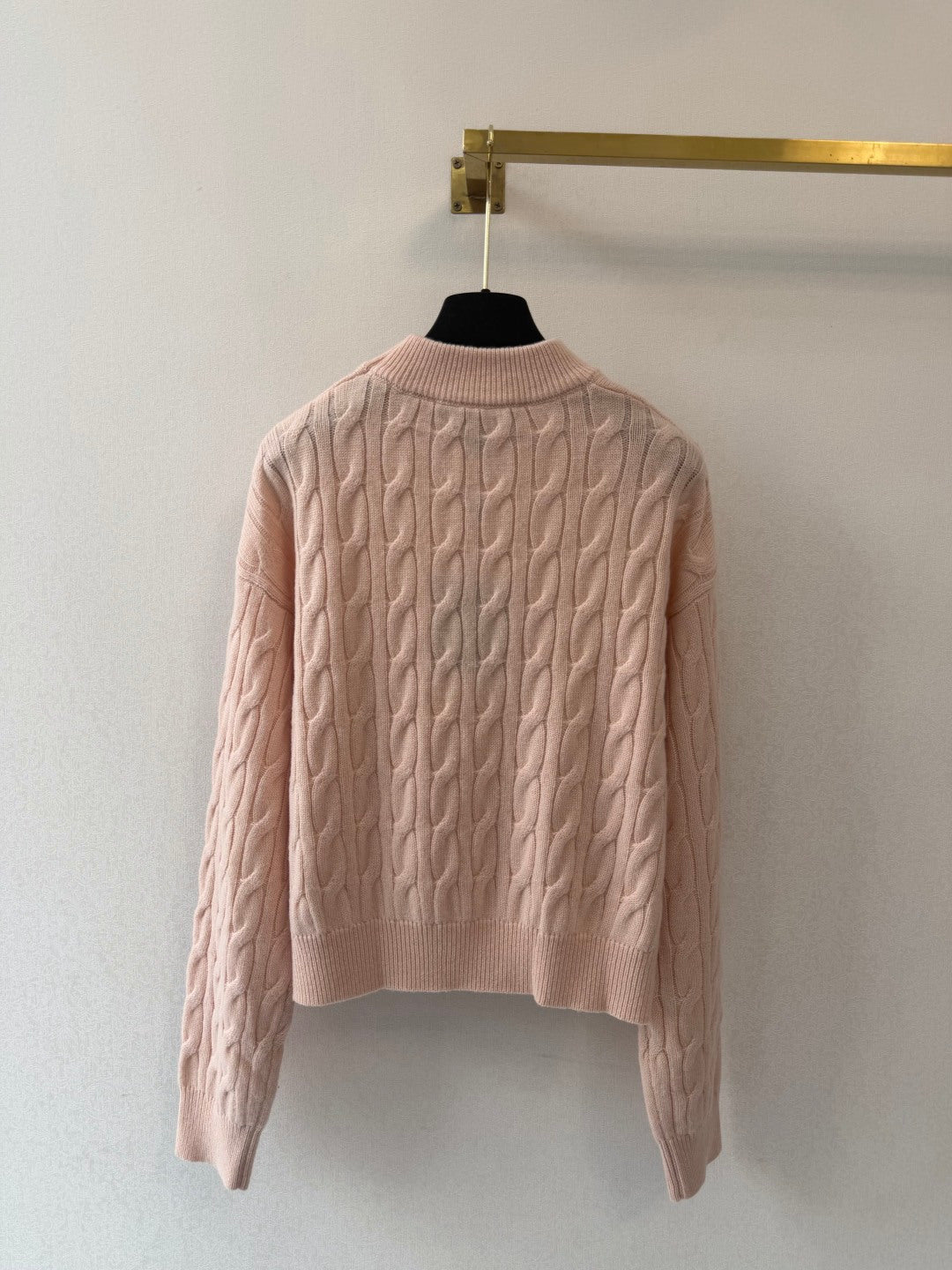 LV Crew Neck Long Sleeve Sweater - Women's