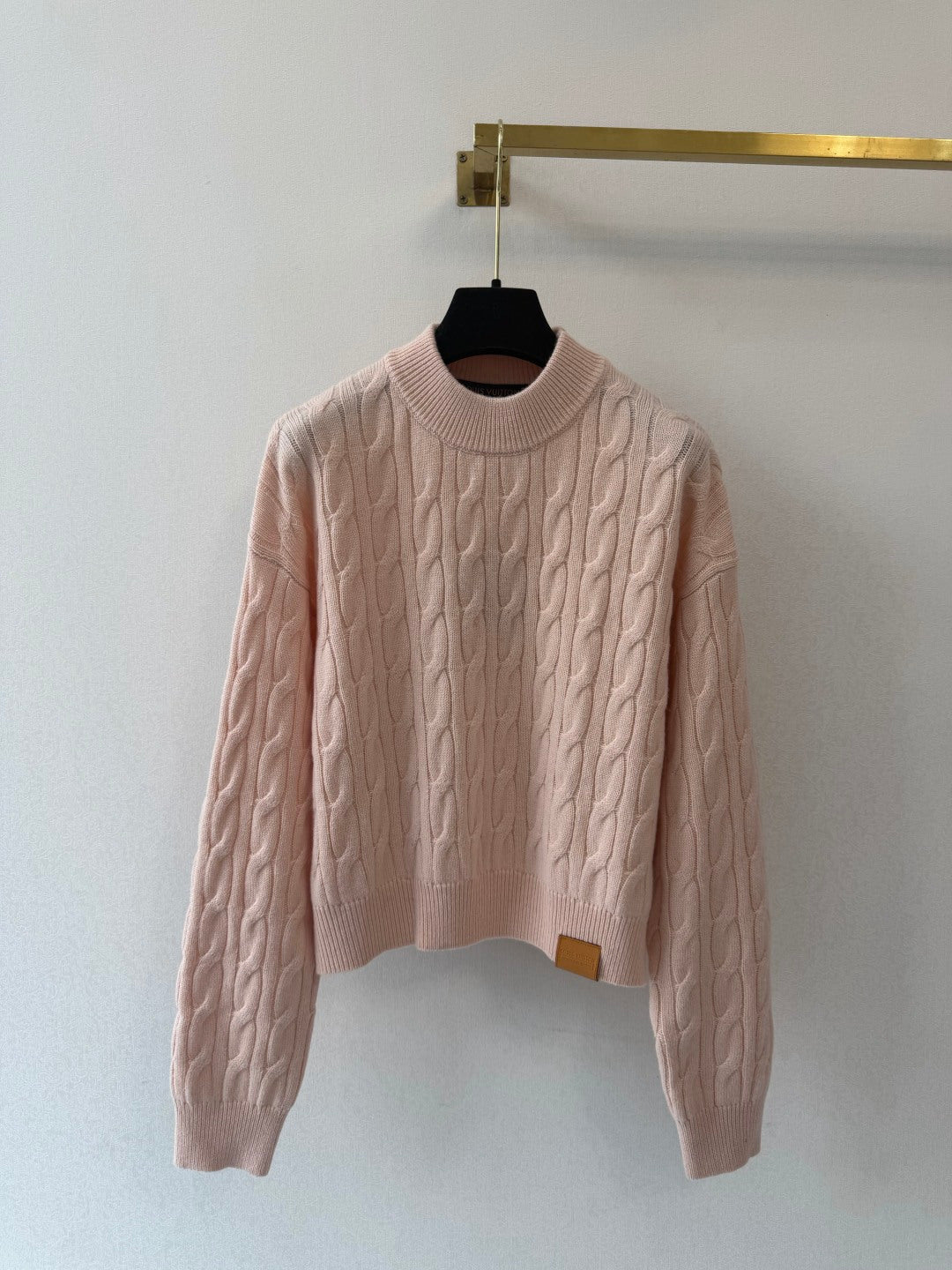 LV Crew Neck Long Sleeve Sweater - Women's