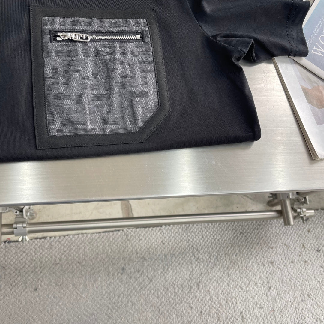 Fendi Zipper Pocket T-Shirt