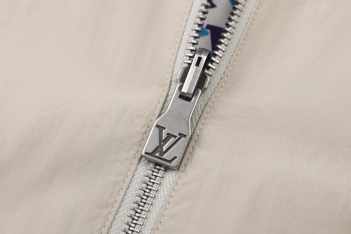 LV Reversible Embroidered Windproof Jacket