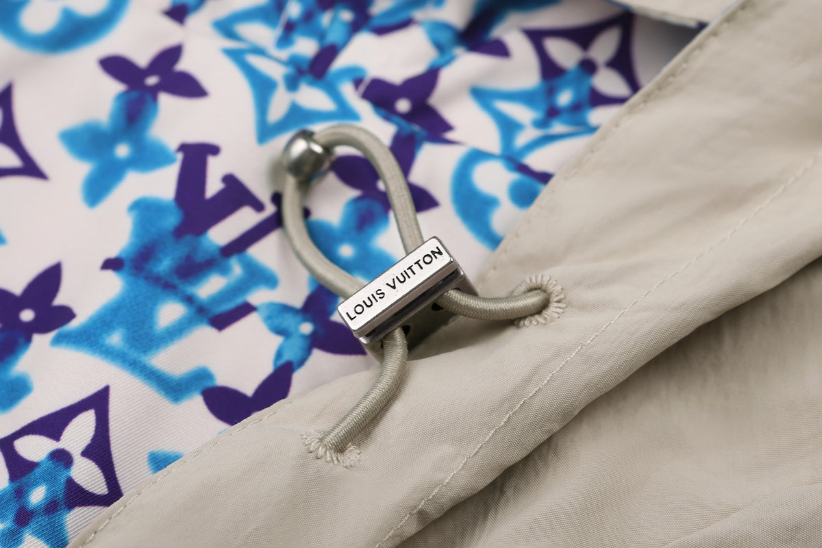 LV Reversible Embroidered Windproof Jacket
