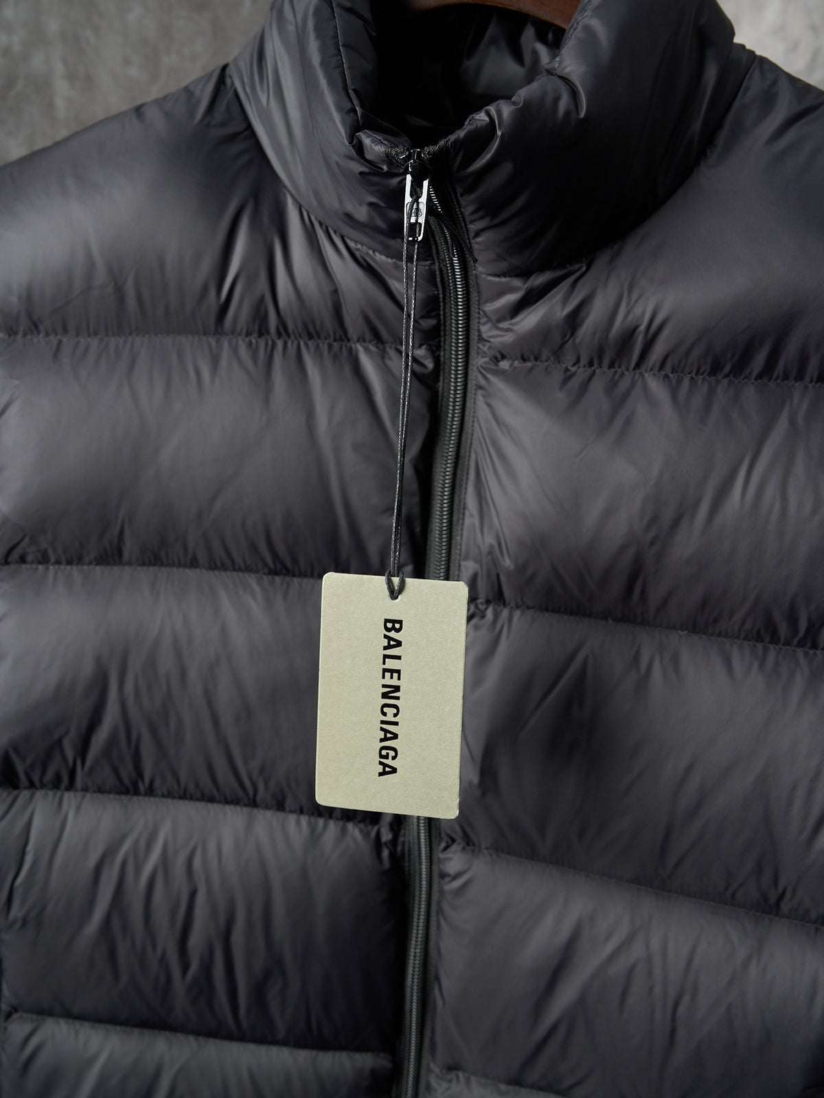 Balenciago Down Vest W/ Embriodered Logo
